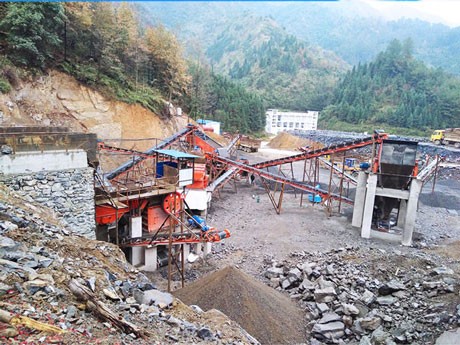 全套破石機(jī)生產(chǎn)線視頻，石料廠用破石機(jī)流水線多少錢