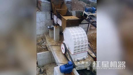 山西重錘式破碎機(jī)生產(chǎn)線工作視頻