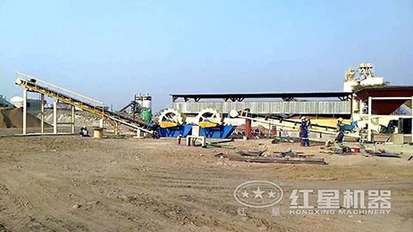 洗砂機現(xiàn)場視頻