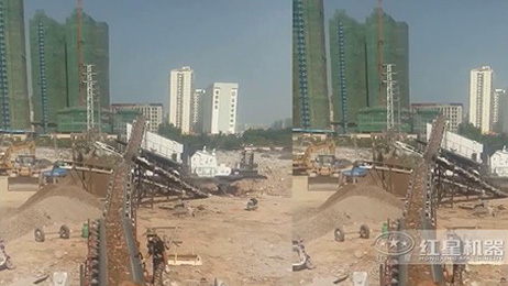 建筑垃圾粉碎機(jī)工作視頻