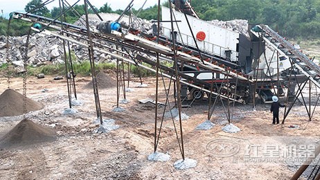 環(huán)保型移動制砂機(jī)，進(jìn)去的是物料，出來的是鈔票