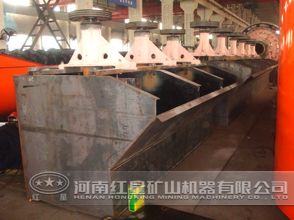 螢石浮選機細節(jié)圖