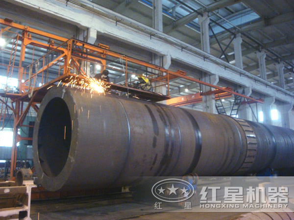 型砂烘干機生產(chǎn)圖