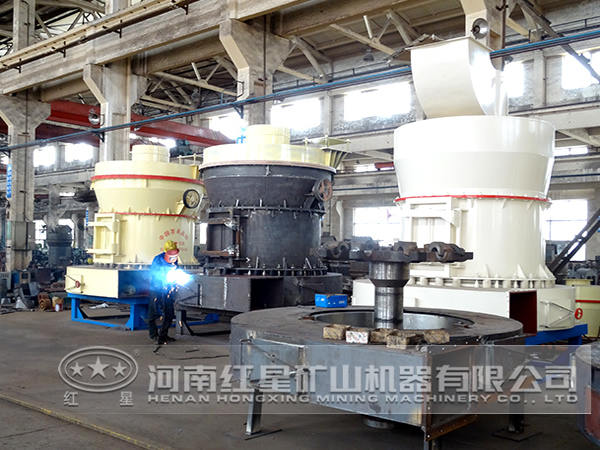 石料磨粉機(jī)生產(chǎn)車間