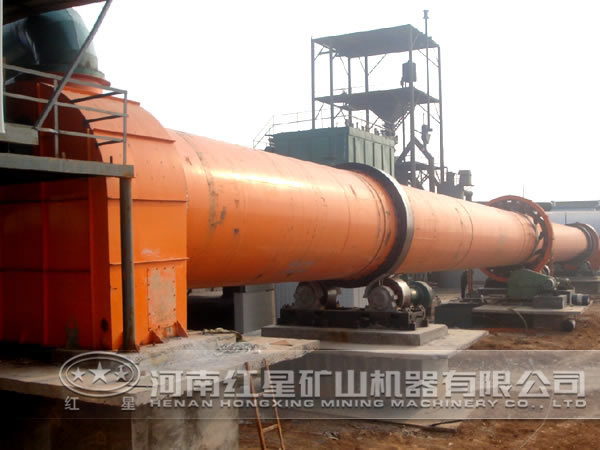 石膏回轉窯應用現(xiàn)場