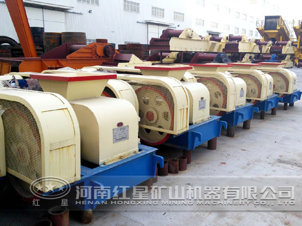 鉀長石對(duì)輥式破碎機(jī)