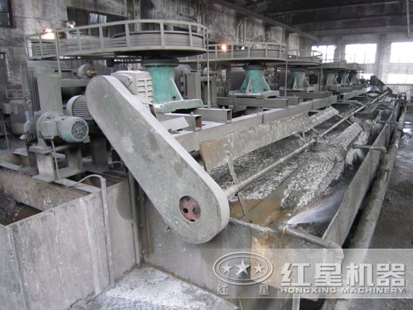 鐵礦石浮選機(jī)現(xiàn)場圖