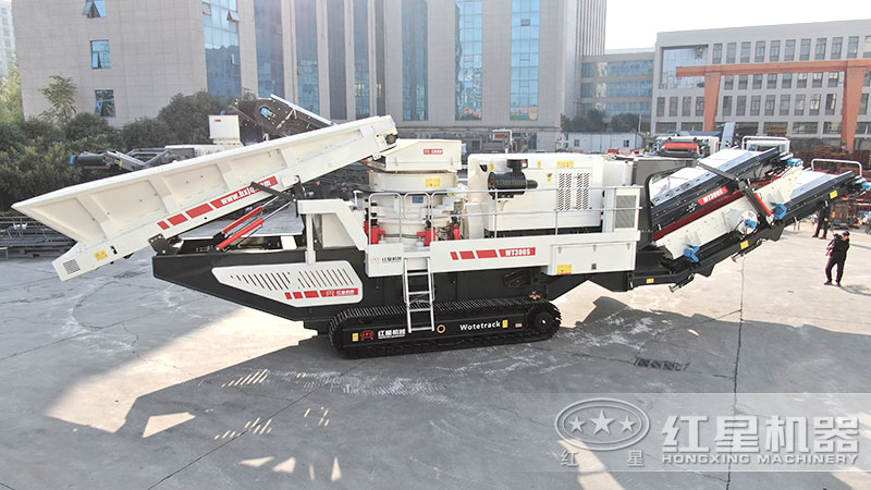 小型移動(dòng)圓錐破，時(shí)產(chǎn)量36-400t/h