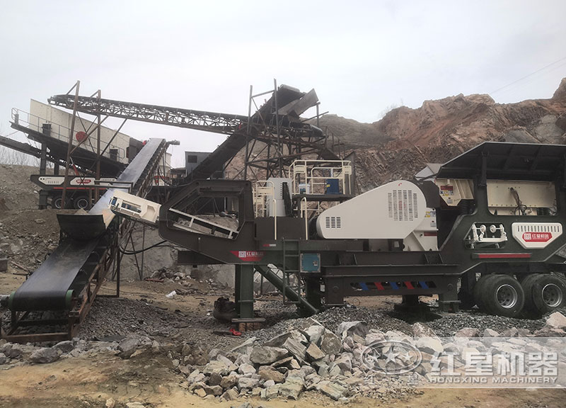 石英砂制砂設(shè)備用什么？聽說這臺車載打砂機很不錯！