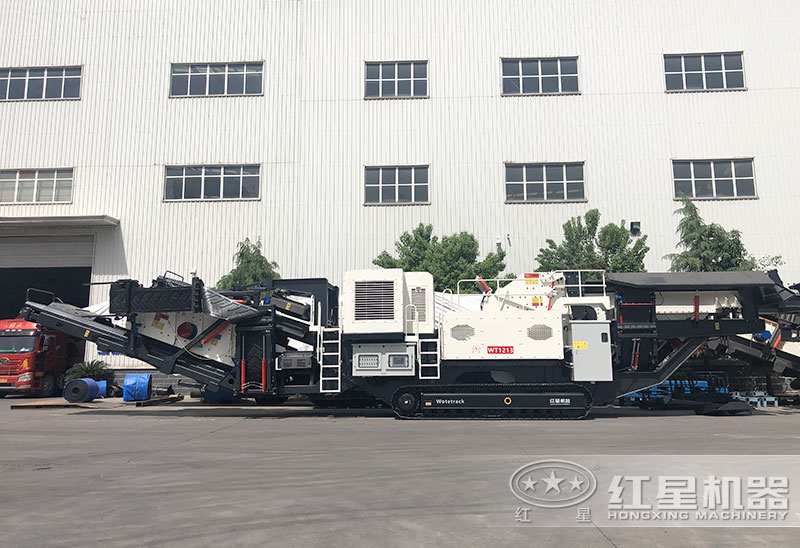 移動(dòng)石頭破碎機(jī)可多處轉(zhuǎn)場(chǎng)作業(yè)