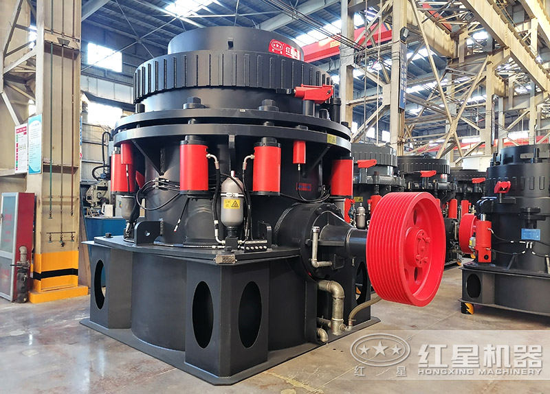 圓錐破碎機產(chǎn)量大、多腔破碎