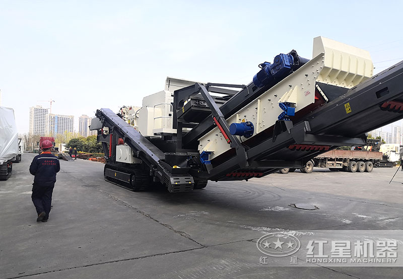 移動破碎機，自由轉(zhuǎn)場節(jié)省場地