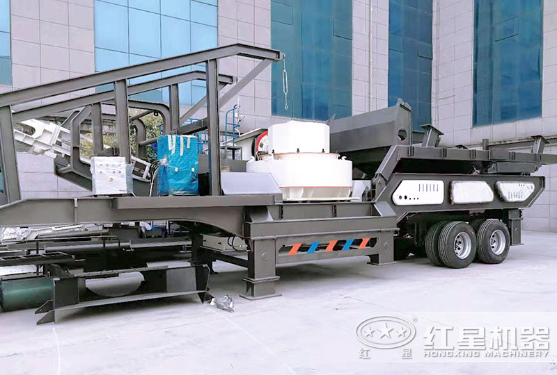 大理石廢料制沙設(shè)備-移動制砂機