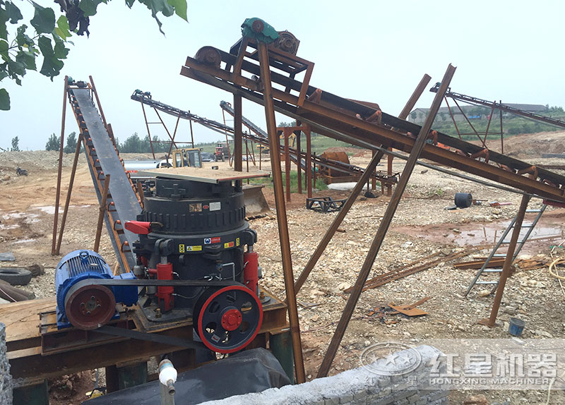 hp500圓錐破時(shí)產(chǎn)花崗巖多少噸，多少錢？