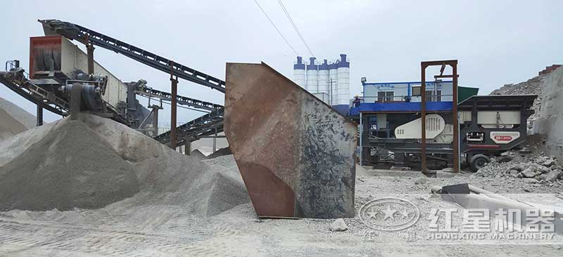 移動小型碎石機械設備生產(chǎn)線配置