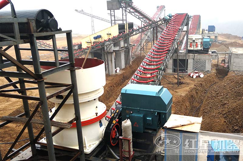 石場(chǎng)破碎機(jī)-單缸圓錐破碎機(jī)