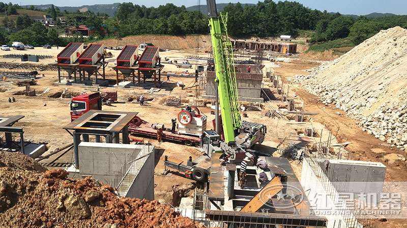 一套大理石廢料制沙生產(chǎn)線得多少錢，制成沙子好用嗎（附視頻）