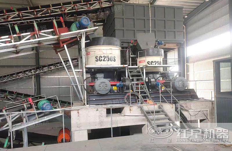 石英砂圓錐破用于中細(xì)碎，參考報(bào)價(jià)30萬(wàn)起