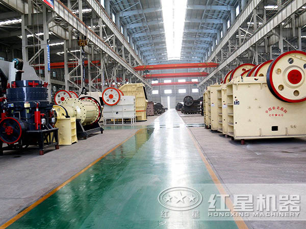 霞石破碎機(jī)廠(chǎng)家車(chē)間圖