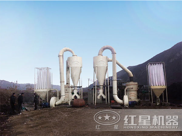磨粉生產(chǎn)線現(xiàn)場實(shí)拍