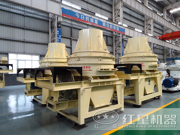 重晶石制砂機(jī)車間圖