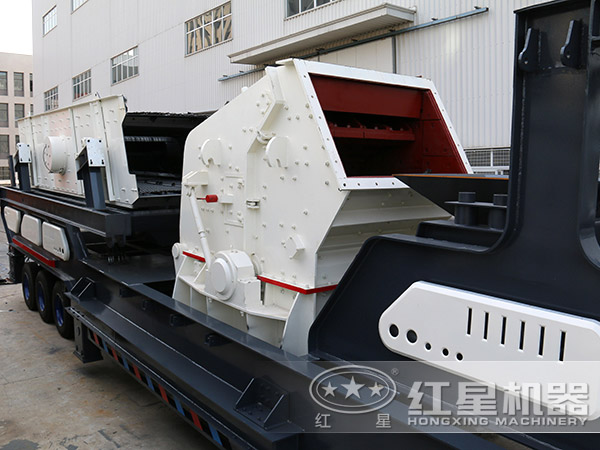 移動(dòng)破碎站廠(chǎng)區(qū)細(xì)節(jié)實(shí)拍