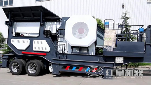 移動破碎站廠區(qū)實(shí)拍