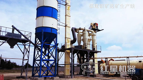 鉬礦選礦生產(chǎn)線現(xiàn)場(chǎng)實(shí)拍