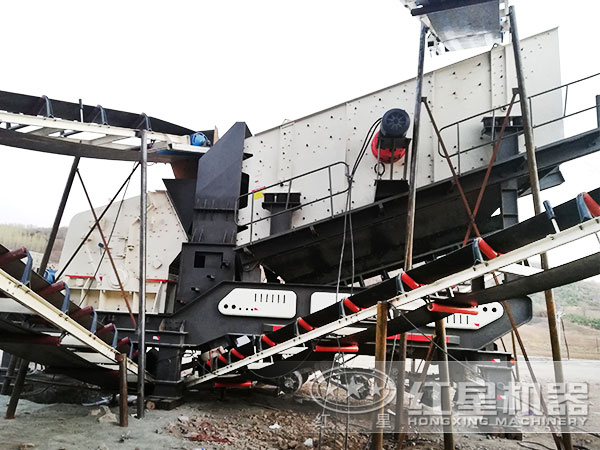 移動(dòng)式破碎站