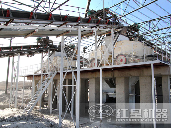 砂石生產(chǎn)線現(xiàn)場(chǎng)實(shí)拍