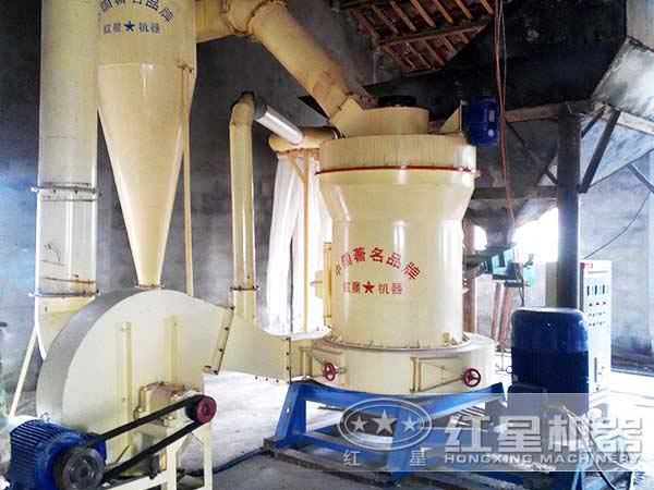 大理石磨粉機(jī)現(xiàn)場實拍