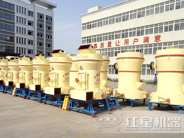 活性石灰磨粉機廠區(qū)圖