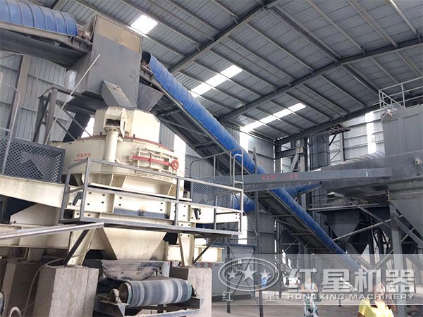 制砂機(jī)現(xiàn)場(chǎng)實(shí)拍