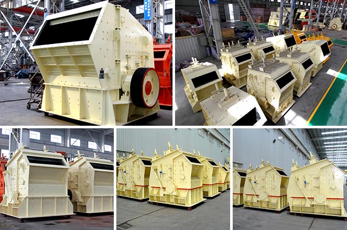 玄武巖反擊式破碎機生產(chǎn)車間