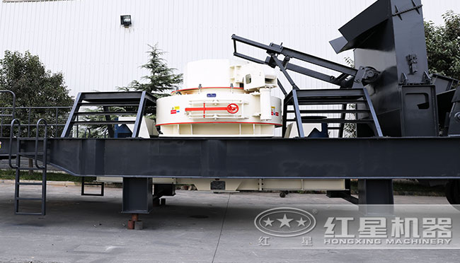 移動(dòng)制砂機(jī)廠區(qū)展示