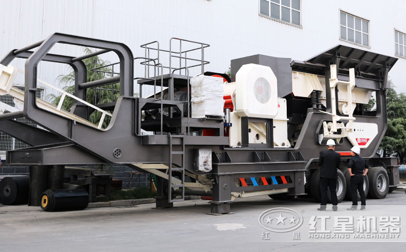 輪胎移動破碎機