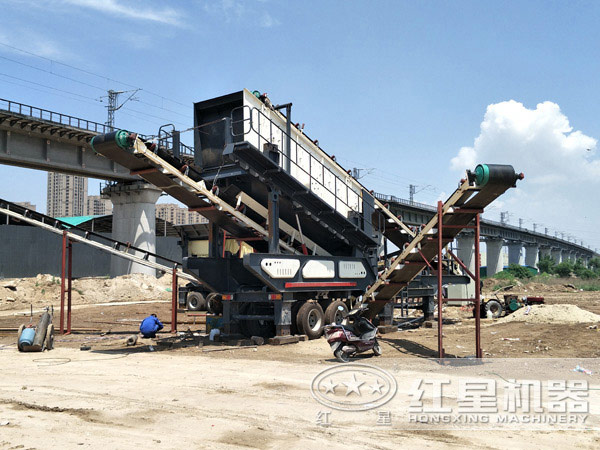 移動式破碎機的應(yīng)用