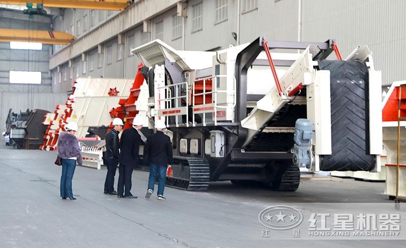 紅星小型履帶移動破碎站更受歡迎