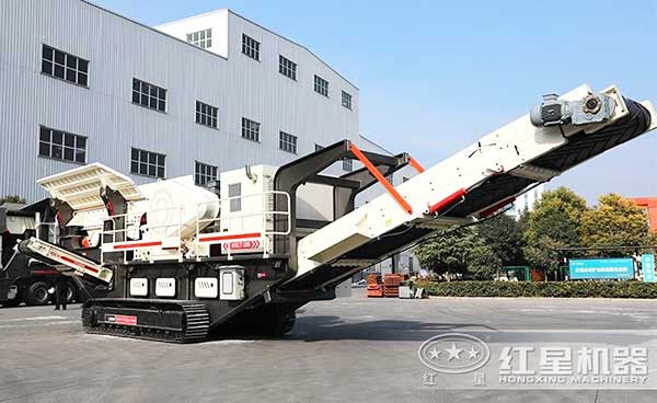 履帶式青石移動(dòng)破碎站