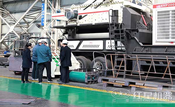 紅星客戶(hù)車(chē)間考察