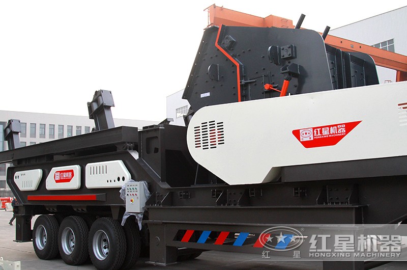 環(huán)保輪胎移動(dòng)破碎機(jī)