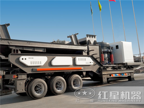 輪胎移動破碎機