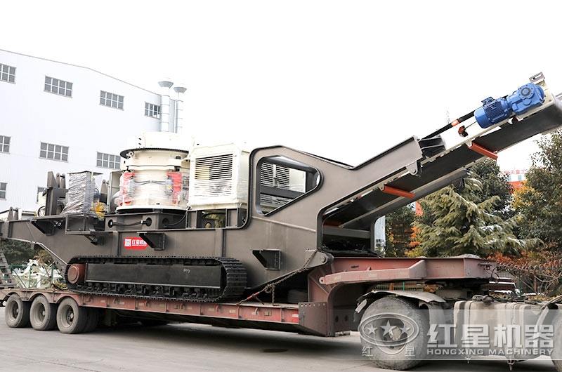 履帶移動(dòng)破碎機(jī)