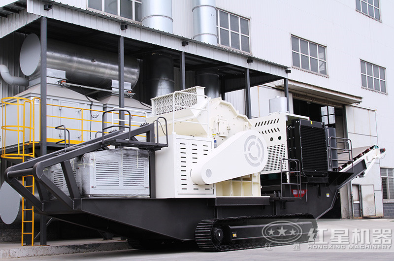 履帶式移動(dòng)破碎站