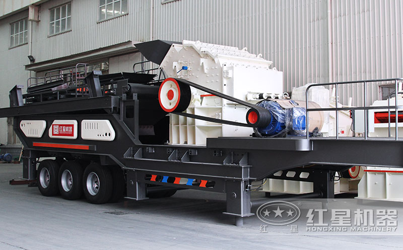 細碎機移動破碎站