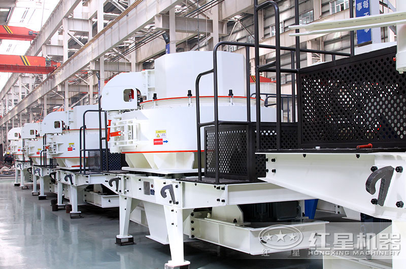 VSI制砂機(jī)車間