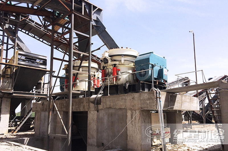 圓錐破破碎現(xiàn)場(chǎng)