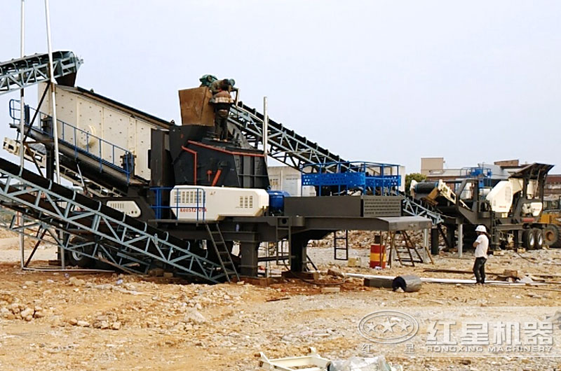 青石移動破生產(chǎn)現(xiàn)場