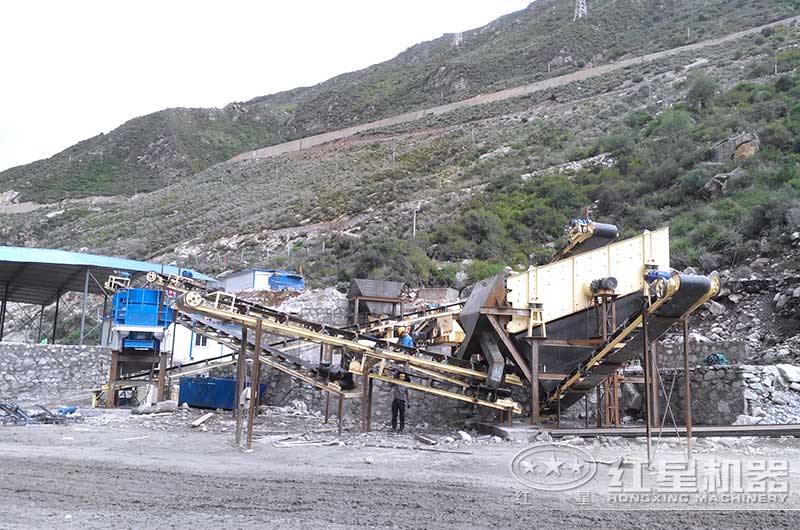 制砂機(jī)現(xiàn)場圖