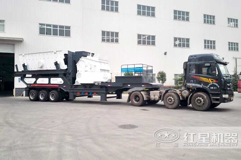 輪胎式移動(dòng)破碎站